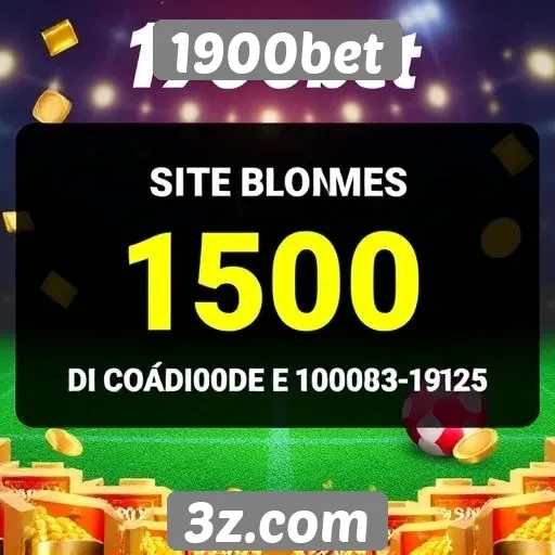 Novidades e bônus disponíveis no site 1900bet